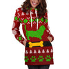 Dachshund Ugly Christmas Hoodie Dress TL