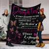 thanksgiving mom autism Fleece blanket