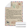 To Mother Personalized Sherpa Blanket TEEA