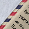 To Mother Personalized Sherpa Blanket TEEA