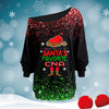 Santa’s Favorite CNA Off Shoulder Shirt & Leggings Set TTM