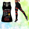 I Tried to be A Good Girl Set Tank Top & Leggings Black