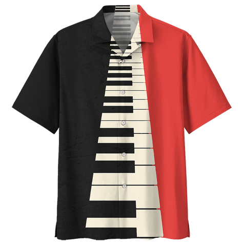 PIANO HAWAIIAN SHIRT 916254