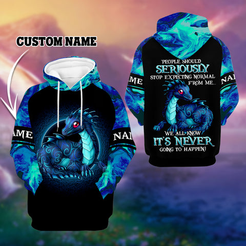 Personalized Dragon Unisex Hoodie For Men Women HT