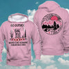 Go Outside Worst Case Scenario A Bear Kills You I Hate People Pink Camping Shirt