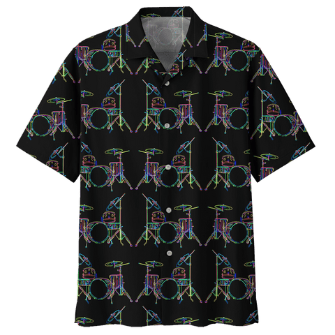 DRUM HAWAIIAN SHIRT 131804