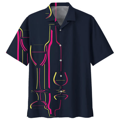 WINE HAWAIIAN SHIRT 542573