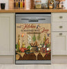 This Kitchen Is Seasoned With Love Dishwasher Cover, Kitchen Decor Dishwasher, Gift For Mom, Mother's Day Gift HN