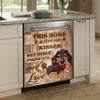This Home Is Filled With Kisses Dachshund Dishwasher Cover, Dachshund Decor Kitchen, Dachshund Gifts, Gifts for Dog Lovers HN