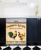 Chicken Rooster Couple Dishwasher Cover Kitchen Decor Farmhouse Decorations HT