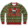 Bah Humpug Pug Ugly Sweater Christmas Sweater Wool Sweater Xmas Gift for Dog Lovers