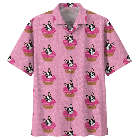 FRENCH BULLDOG HAWAIIAN SHIRT 702709
