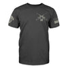 American Patriot Shirt Gray Last Thing You Never See