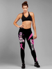 Multi-Color Sugar Skull Girl Cancer Awareness Premium Leggings