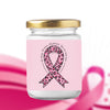 Be Strong Be Brave Be Fearless You are never alone Breast Cancer Candle Gift for Breast Cancer Survivors HN