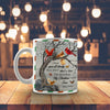 Merry Christmas From Heaven Mug Couple Mug Memorial Gift Idea HN