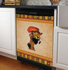 Black African Dishwasher Cover