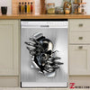 Silver Skull Dishwasher Cover TTM