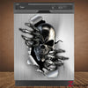 Silver Skull Dishwasher Cover TTM