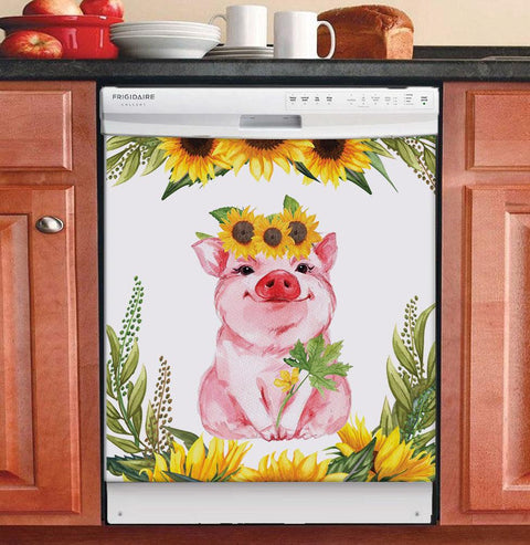 Cute Pig Dishwasher cover TXX