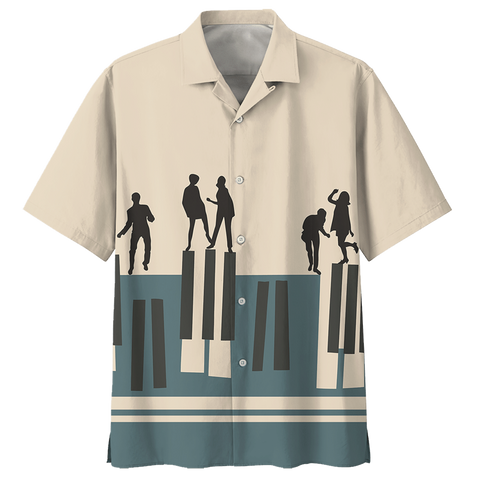 PIANO HAWAIIAN SHIRT 704452