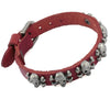 Leather Bracelet Skull Stud Charm Bracelets