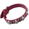 Leather Bracelet Skull Stud Charm Bracelets