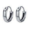 Round Earrings Stainless Steel Skull Earrings