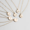Breast Cancer Awareness Breastfeeding Boob Necklace Feminist Jewelry Simple Disk Pendant Necklace Jewelry for Girls