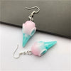 Woman Earrings Multicolor Skull Charms Jewelry