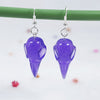 Woman Earrings Multicolor Skull Charms Jewelry