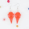 Woman Earrings Multicolor Skull Charms Jewelry