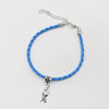 Set 50pcs Hope Breast Cancer Awareness Ribbon Charm Pendant Leather Rope Charm Bracelet Fit for European Bracelet Handmade Craft DIY