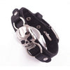 Skull Leather Bracelets