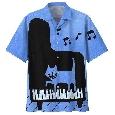 PIANO HAWAIIAN SHIRT 250067