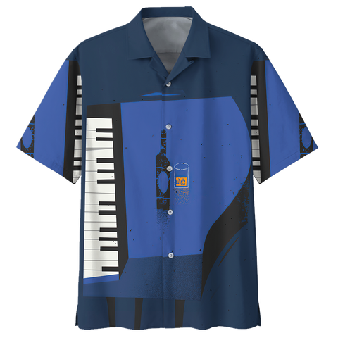 PIANO HAWAIIAN SHIRT 253511