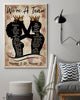 We're A Team Gift For Couple Customized Canvas Wall Art Print Home Decor HT