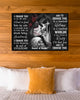 I Choose You Skull Couple Customized Canvas QA
