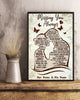 Missing You Always I Watch You Every Day Gift For Couple Customized Canvas Wall Art Print Home Decor HT