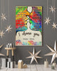 LGBT Kiss I Choose You Couple Gifts Customized Canvas QA