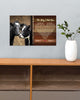 Cow The Day I Met You Poster Personalized Gift For Her Couple Gift Valentine Gift HN