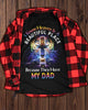I Know Heaven is a Beautiful Place Because They Have My Dad T-Shirt Jesus and Lion Shirt Memorial Gifts