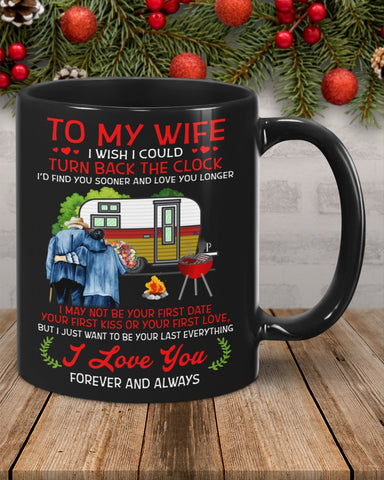 To My Wife I Wish Turn Back The Clock Couple Gifts Mug QA