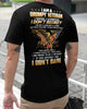 I Am A Grumpy Veteran Classic T-Shirt Eagle American Flag Gift Ideas for Veterans Best Military Gifts