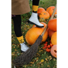 Halloween Socks (1 Pair) Spooky Cats and Bats Pattern Black and Yellow Socks Cute Halloween Gifts