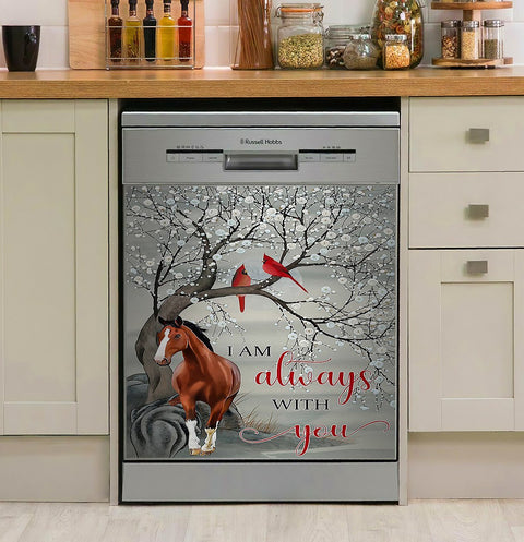 Horse Dishwasher Cover Horse - I Am Always Decor Kitchen Dishwasher Cover