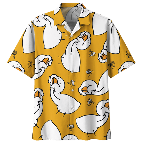 DUCK HAWAIIAN SHIRT 841037