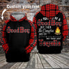 GOOD BOY camping BLACK HOODIE