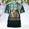 Sloth Hiking Team Get There Forest 3D All Over Printed Camping Shirt