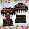 Bear Campfire Christmas Camping Hoodie